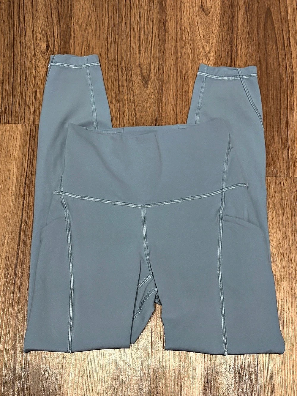 Lululemon Align High-Rise 25” Leggings w/ Pockets Concrete Blue Size 4